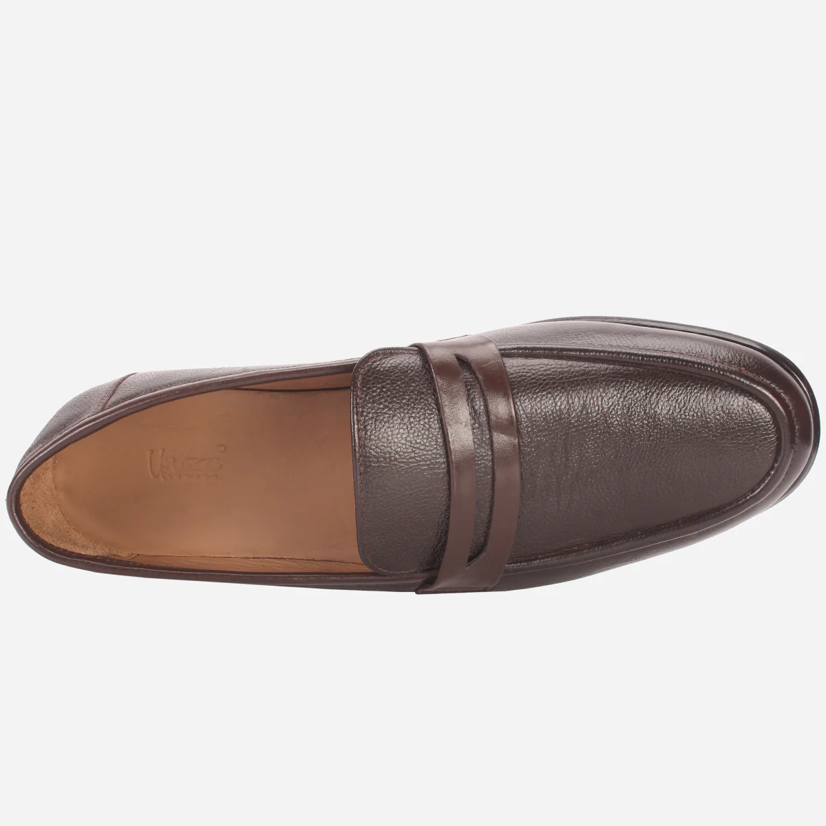 Mens "SCENT" Leather Penny Detailing Leather Shoes - Image 4