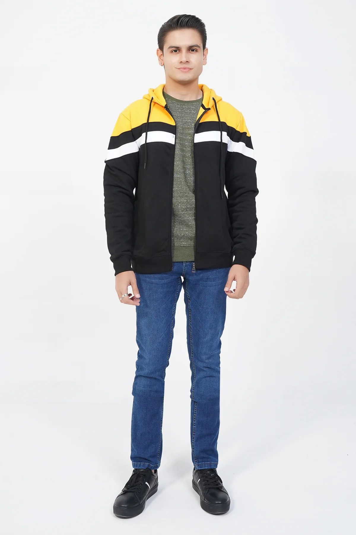 Men's "SEONG" Winter Zipper Hoodies - Image 2