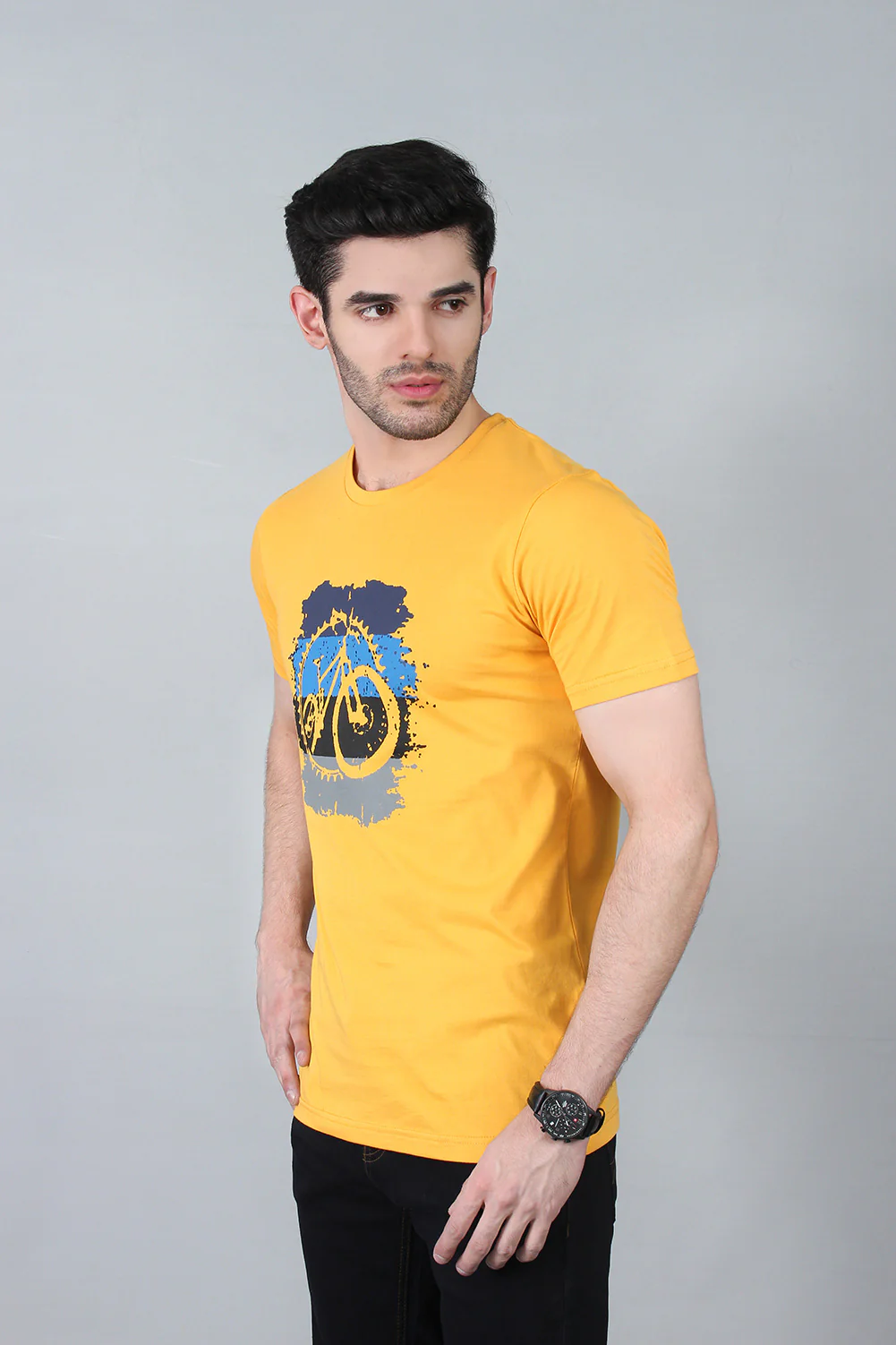 Men's "SHEES" Cotton T- Shirt - Image 3