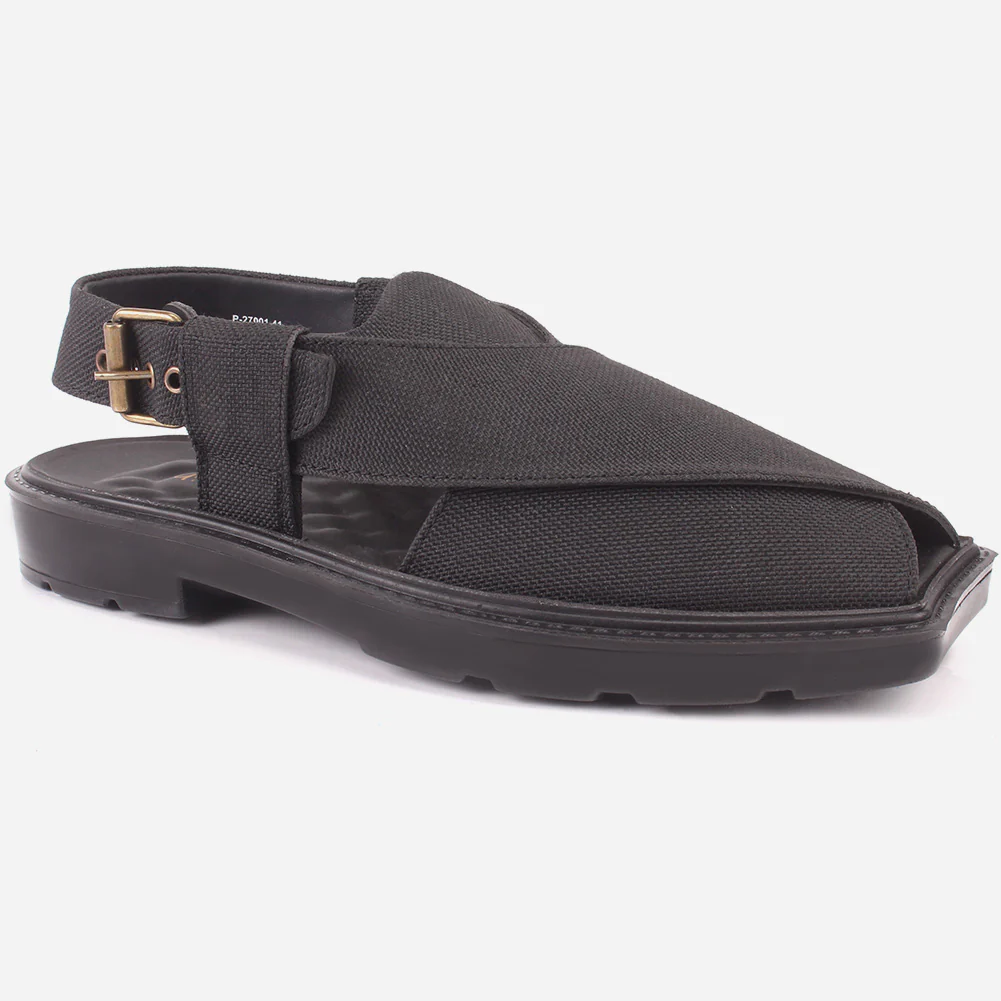 Men's "SIDIQ" Leather Flat Peshawari Sandals
