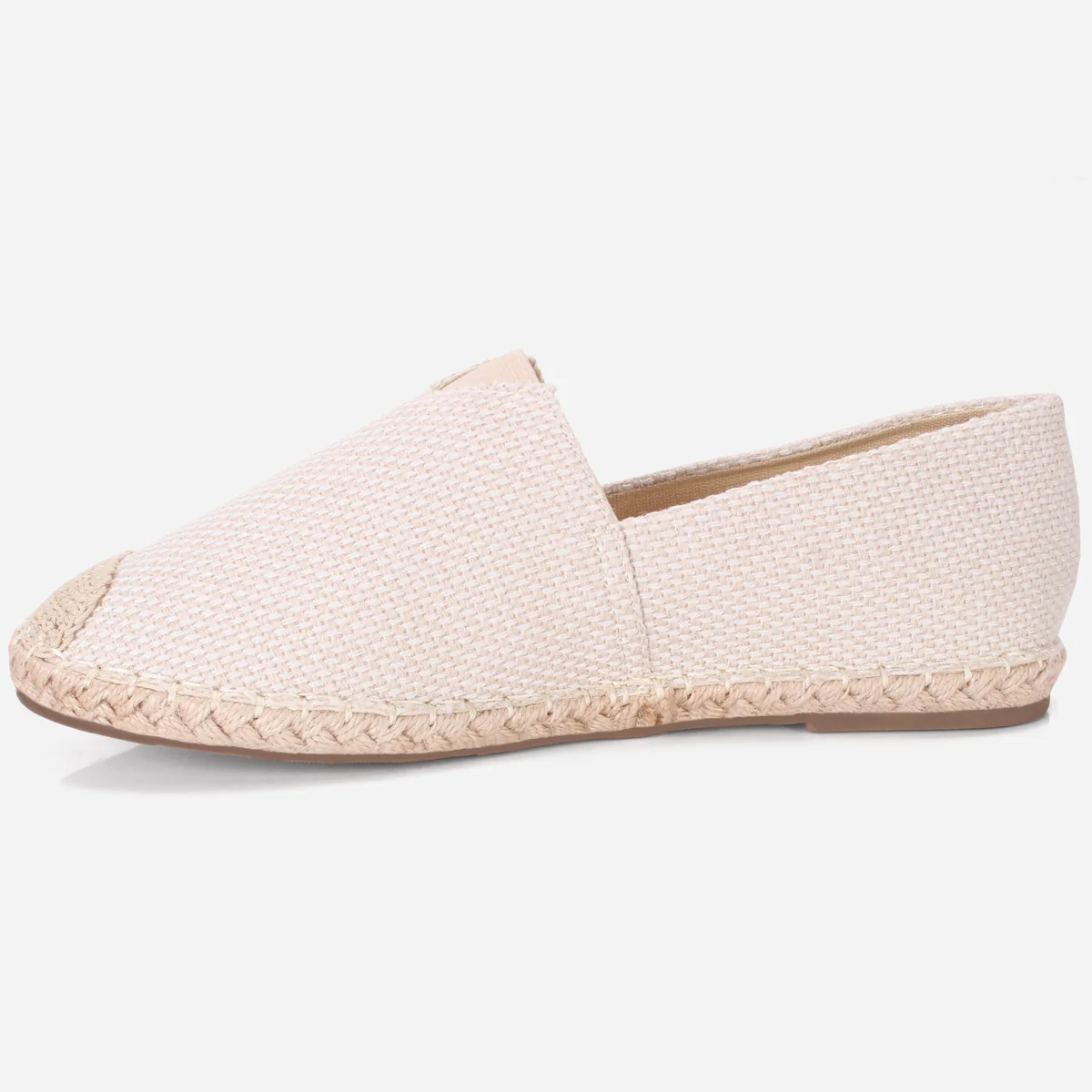 Mens "SIDON" Canvas Flat Espadrille Shoes - Image 3