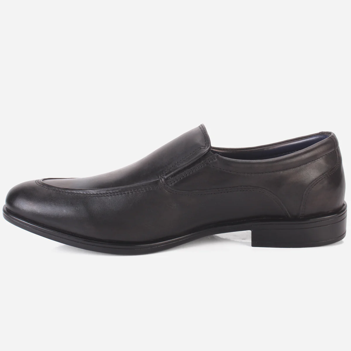 Mens "SIKEEM" Leather Formal Slip-on Shoes - Image 3