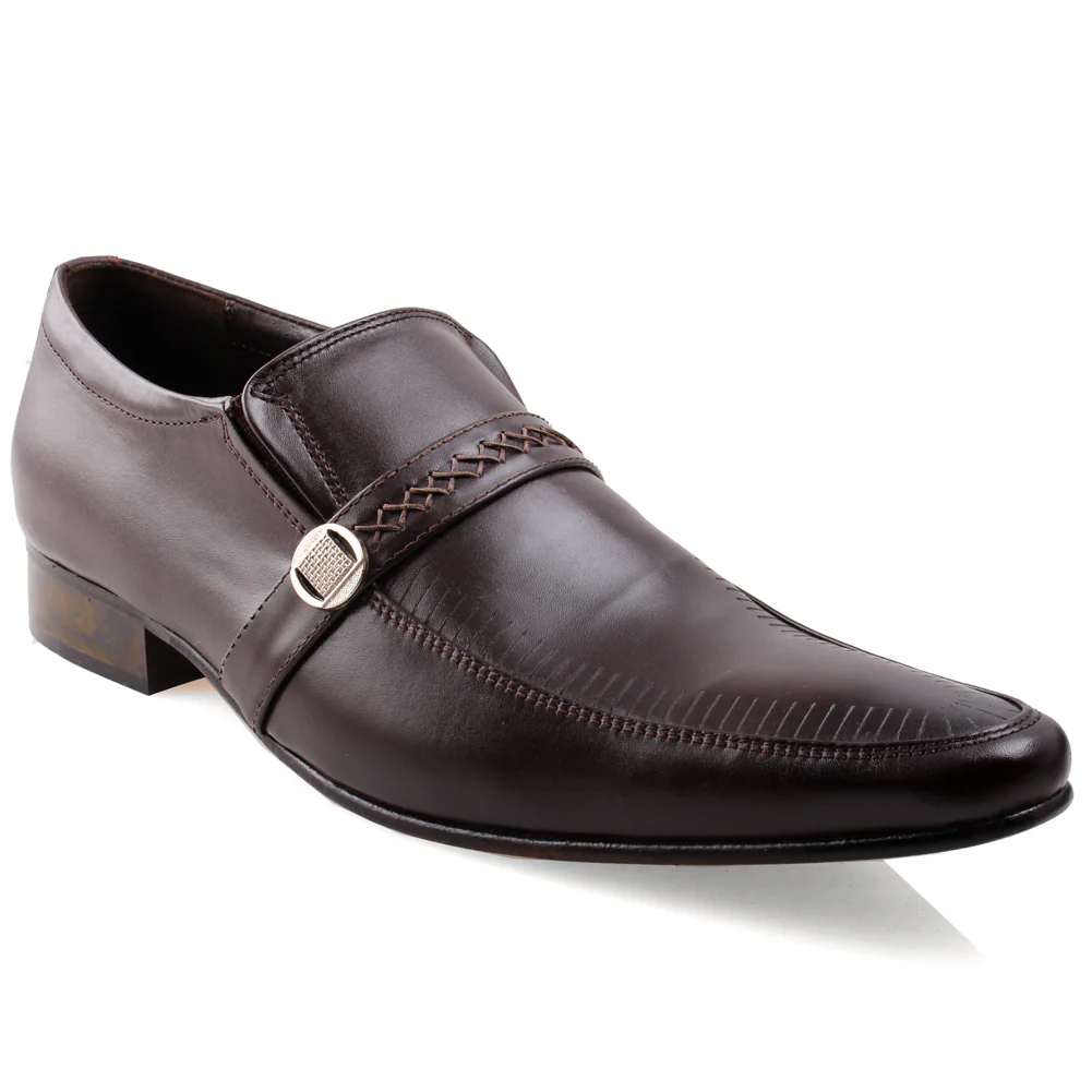 Mens ‘Slike’ Leather Dress Slipons Shoes