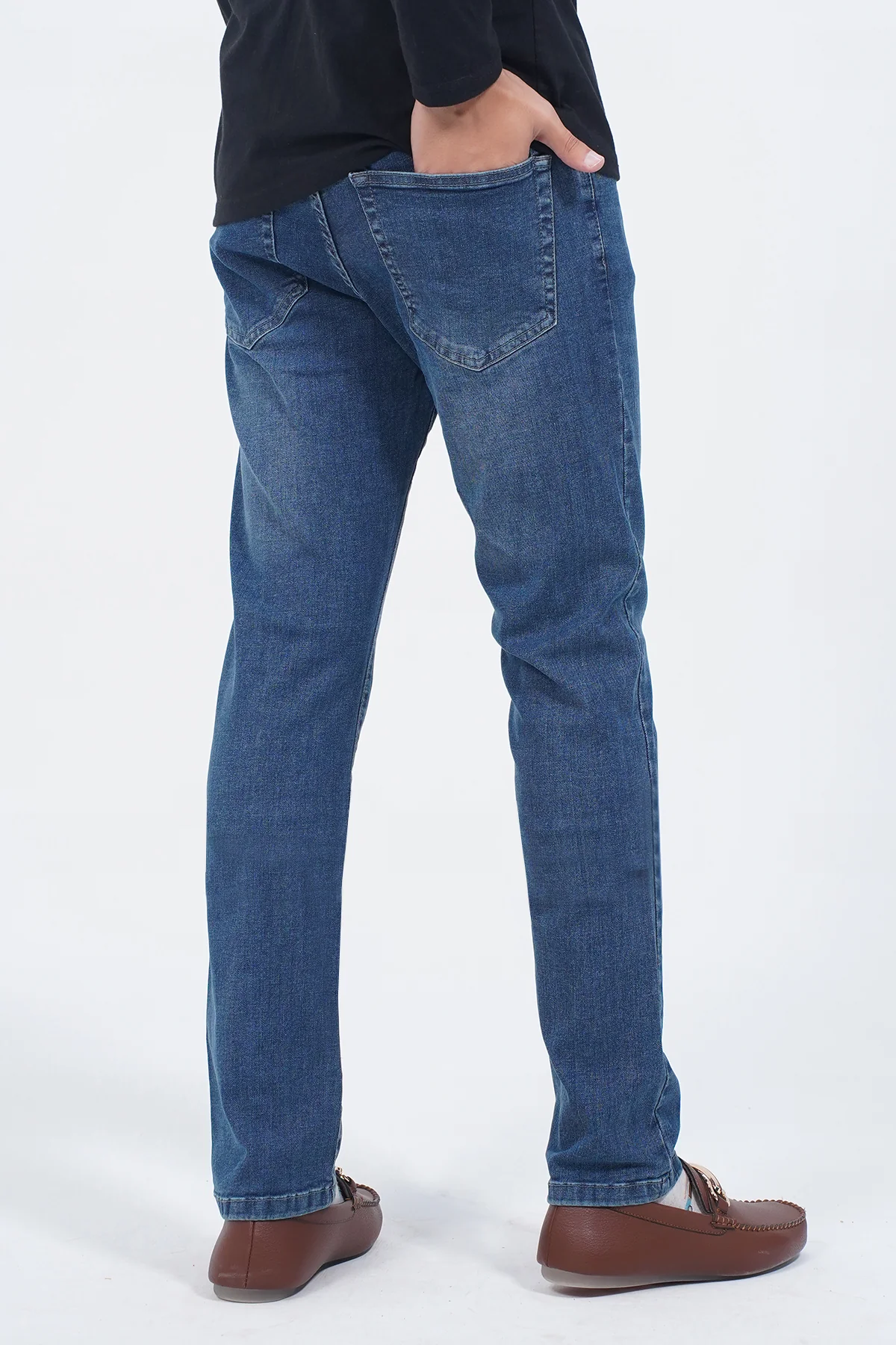 Mens "SQUADE" Denim Classic Jeans - Image 3
