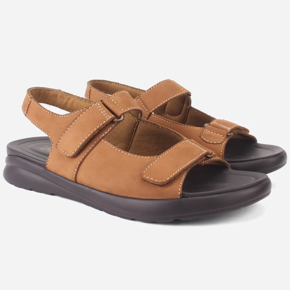 Mens "SULAME" Leather Casual Everyday Summer Shoes - Image 2