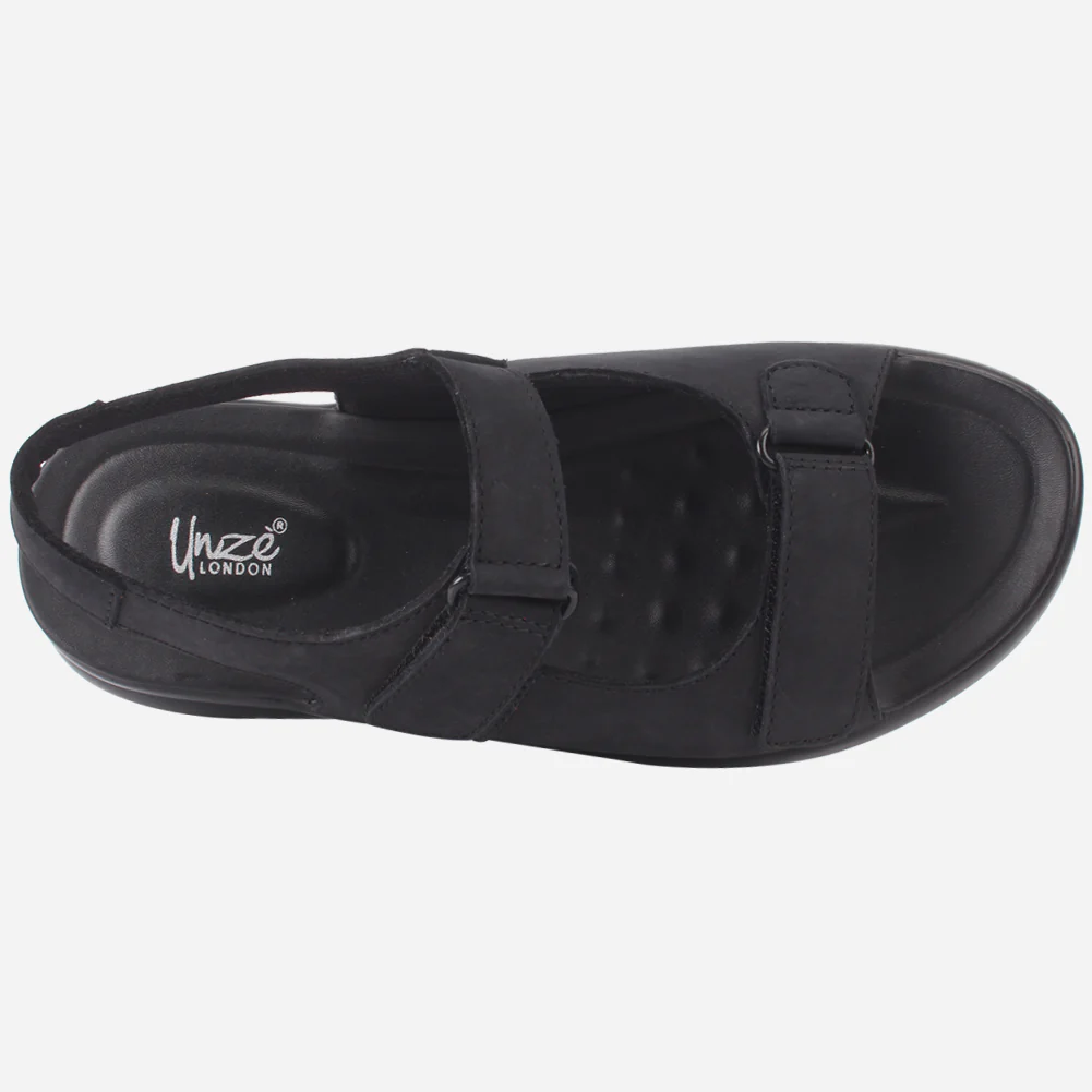 Mens "SULAME" Leather Casual Everyday Summer Shoes - Image 4