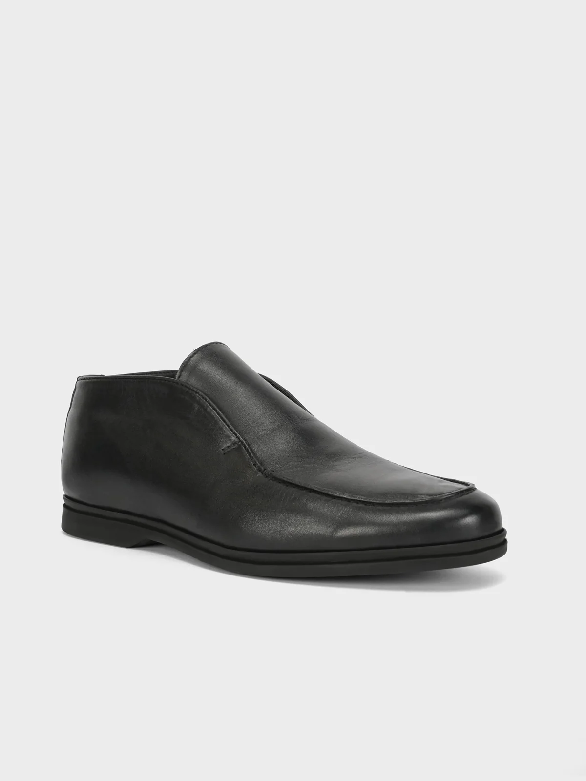 Mens "TAINI" Formal Leather Slip On Shoes - Image 2