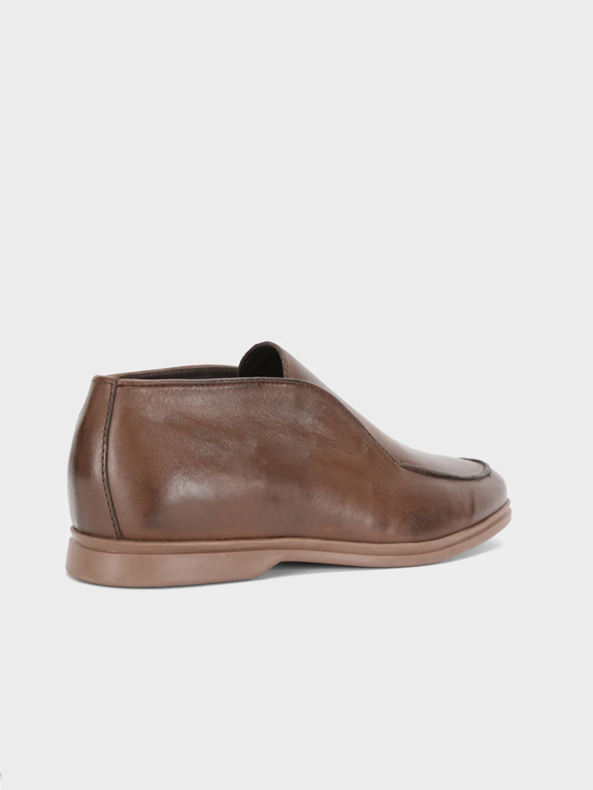 Mens "TAINI" Formal Leather Slip On Shoes - Image 3