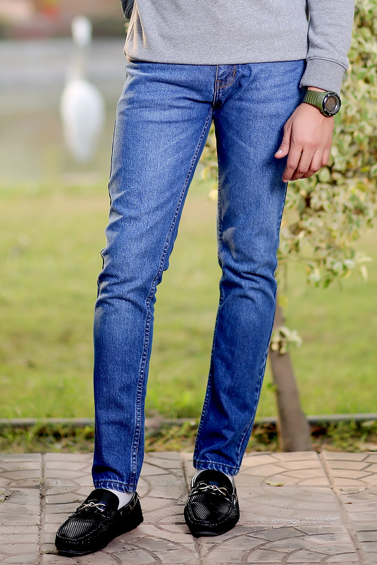 Mens "TELIS" Regular Fit Denim Jeans Bottom