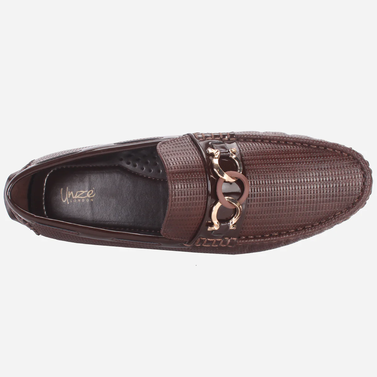 Mens "TEMAN" Comfort Slip On Moccasins - Image 4