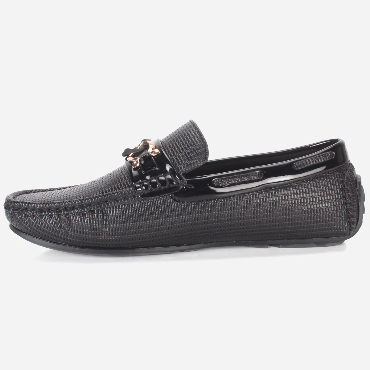 Mens "TEMAN" Comfort Slip On Moccasins - Image 3