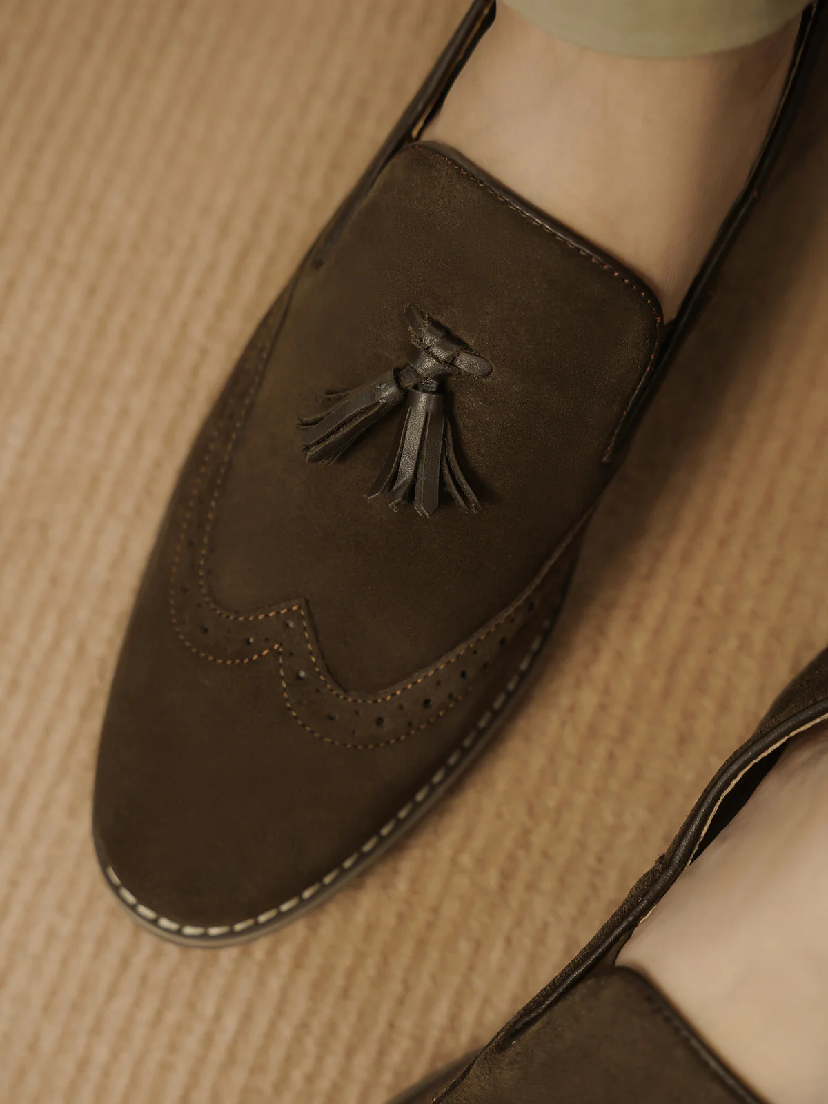 Mens "TIPATHI" Rounded Toe Leather Formal - Image 3