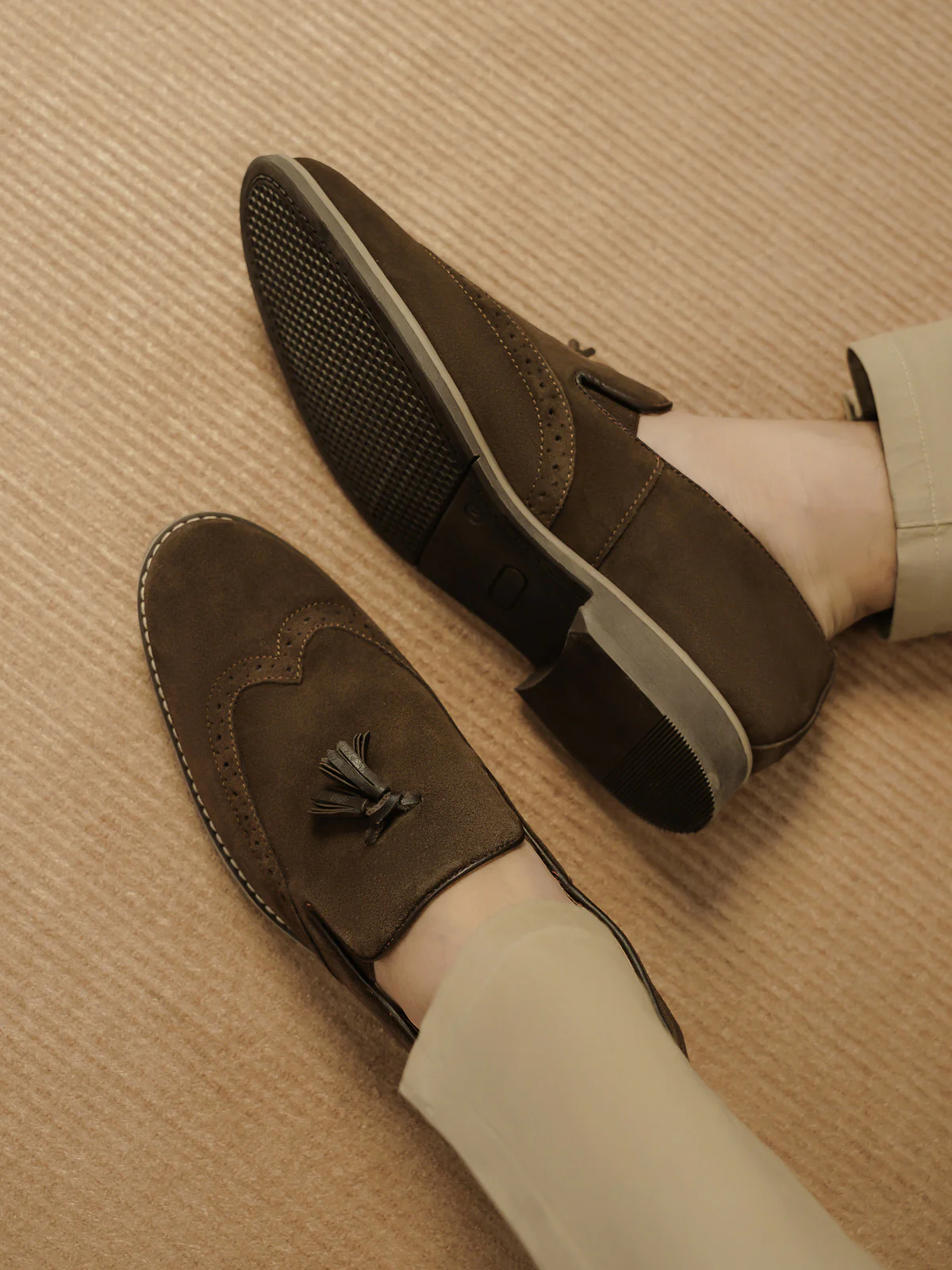 Mens "TIPATHI" Rounded Toe Leather Formal - Image 4