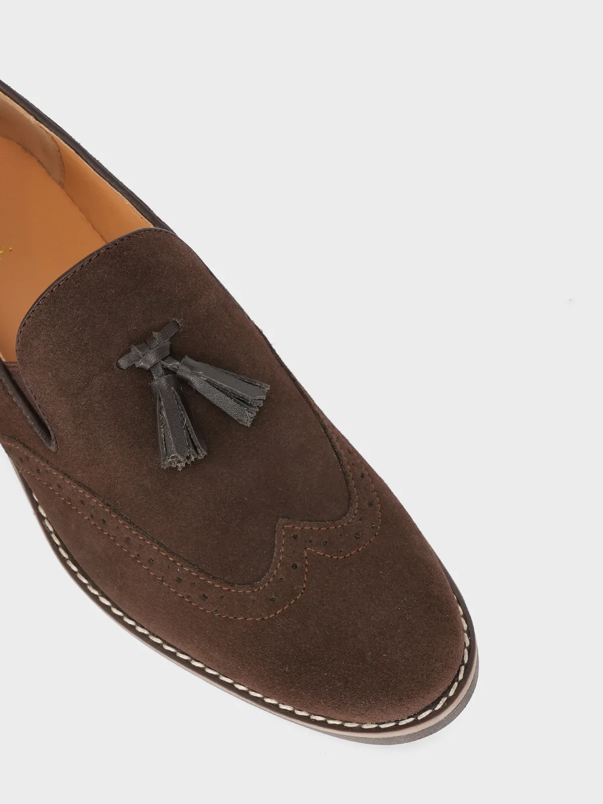 Mens "TIPATHI" Rounded Toe Leather Formal - Image 8