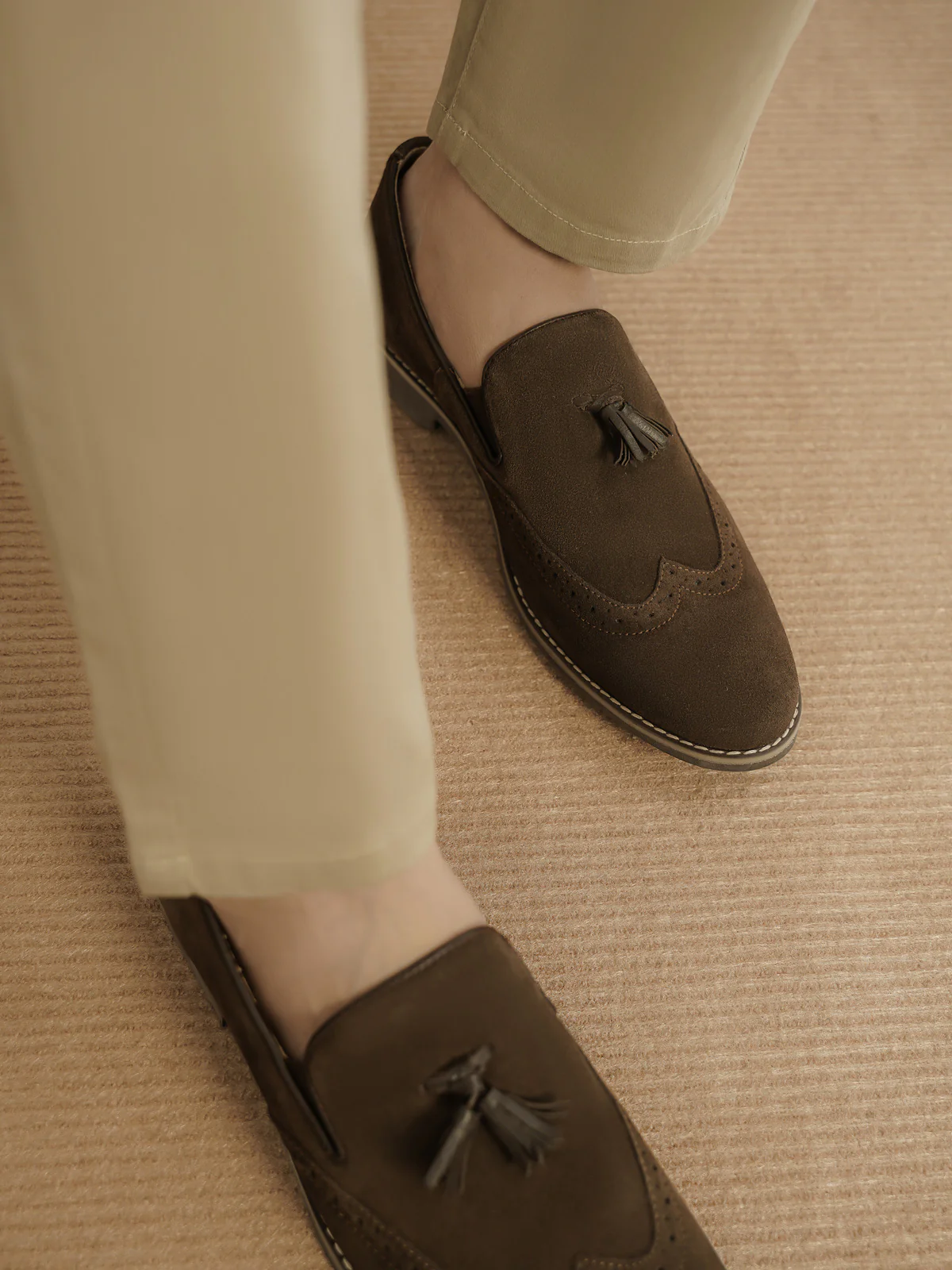 Mens "TIPATHI" Rounded Toe Leather Formal - Image 9