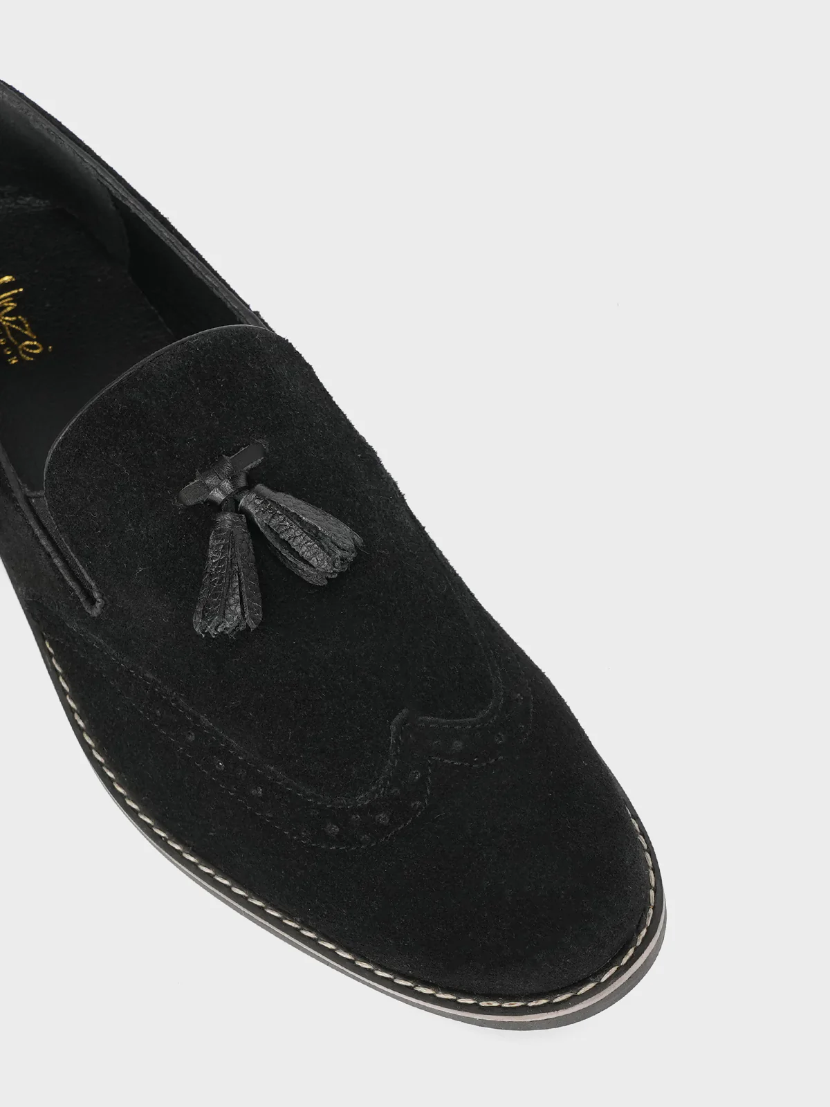 Mens "TIPATHI" Rounded Toe Leather Formal - Image 4