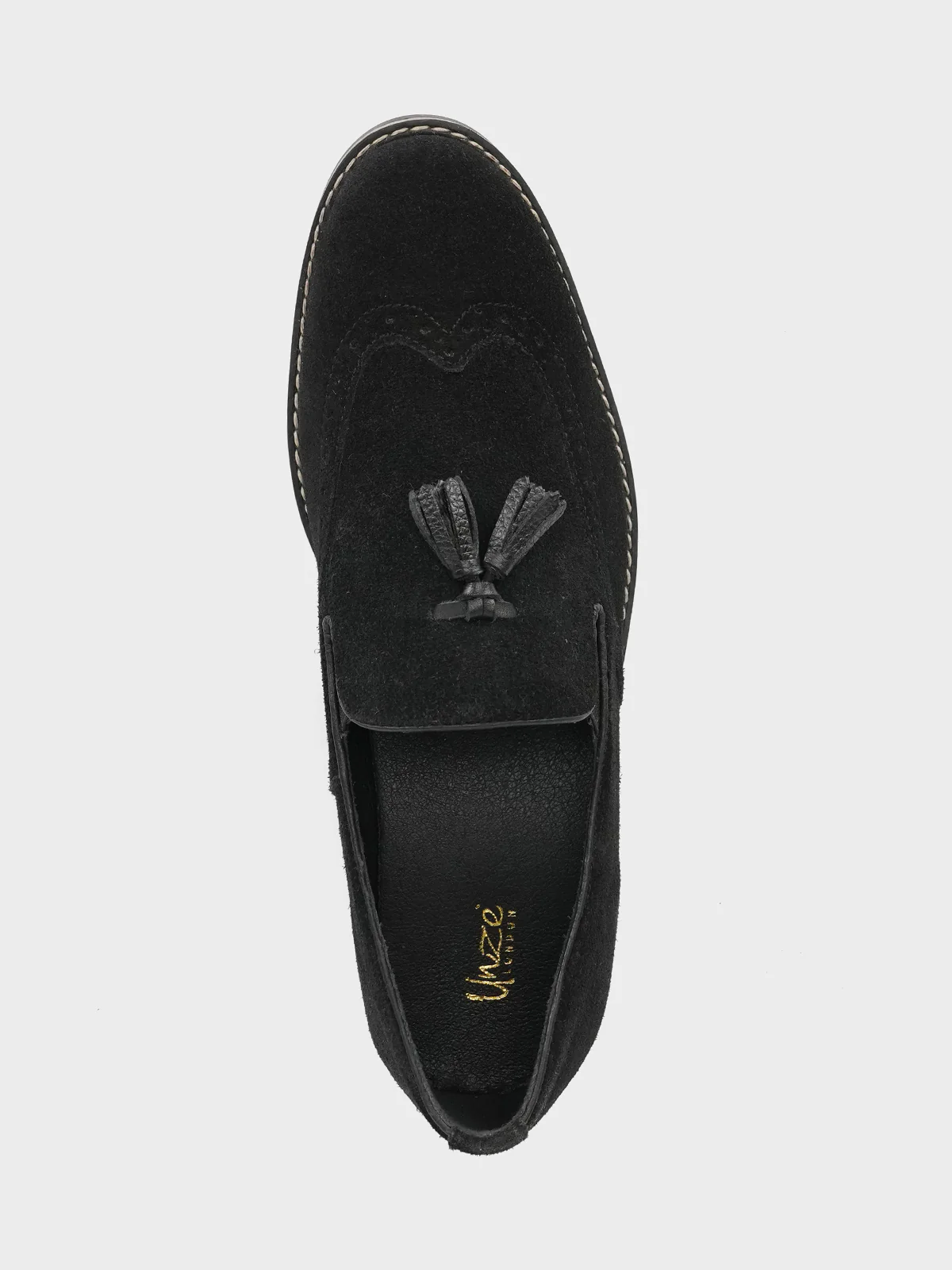 Mens "TIPATHI" Rounded Toe Leather Formal - Image 5