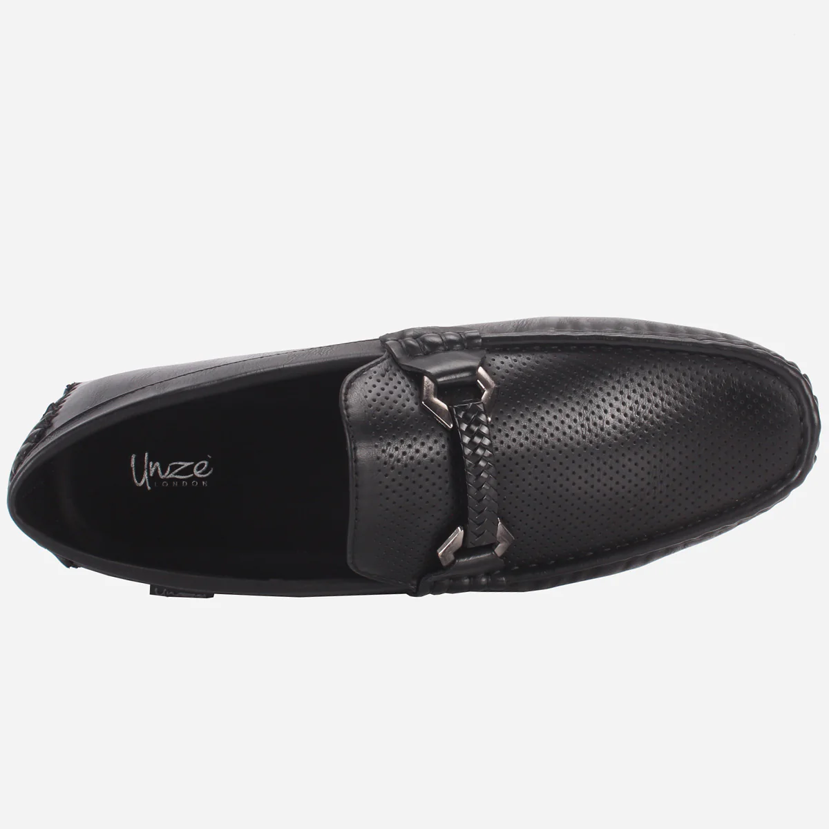 Mens "TRIANA" Casual Slip On Moccasin Shoes - Image 4