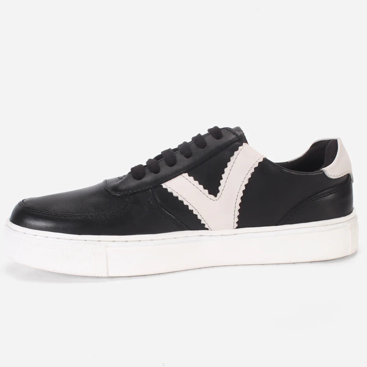 Mens "TRIBIA"Lace Up Leather Trainers - Image 3