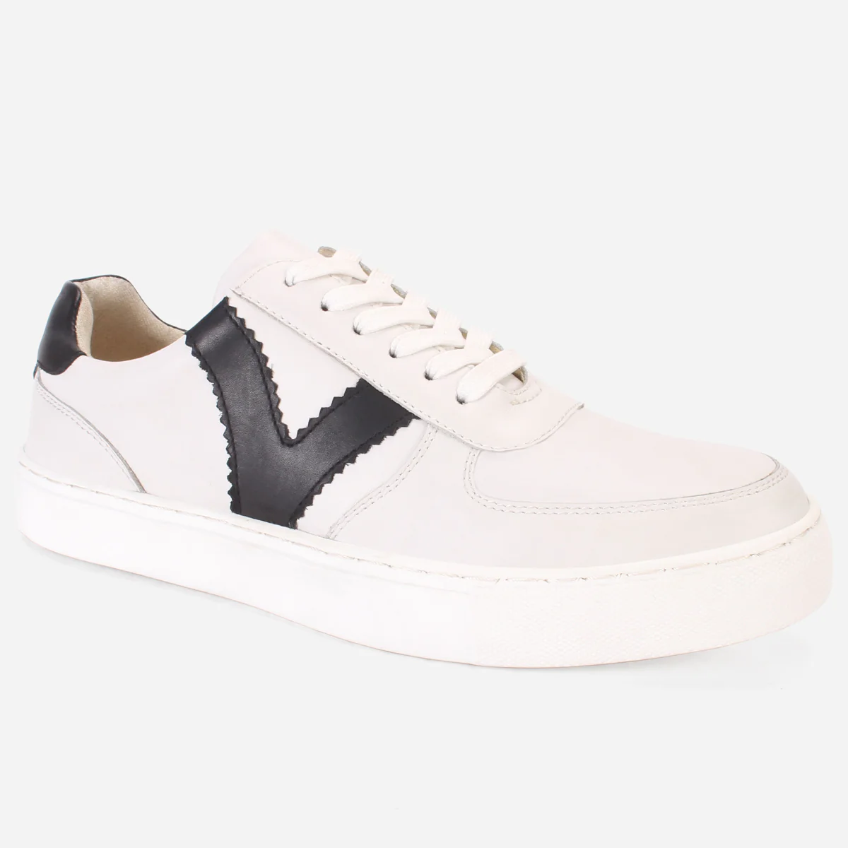 Mens "TRIBIA"Lace Up Leather Trainers