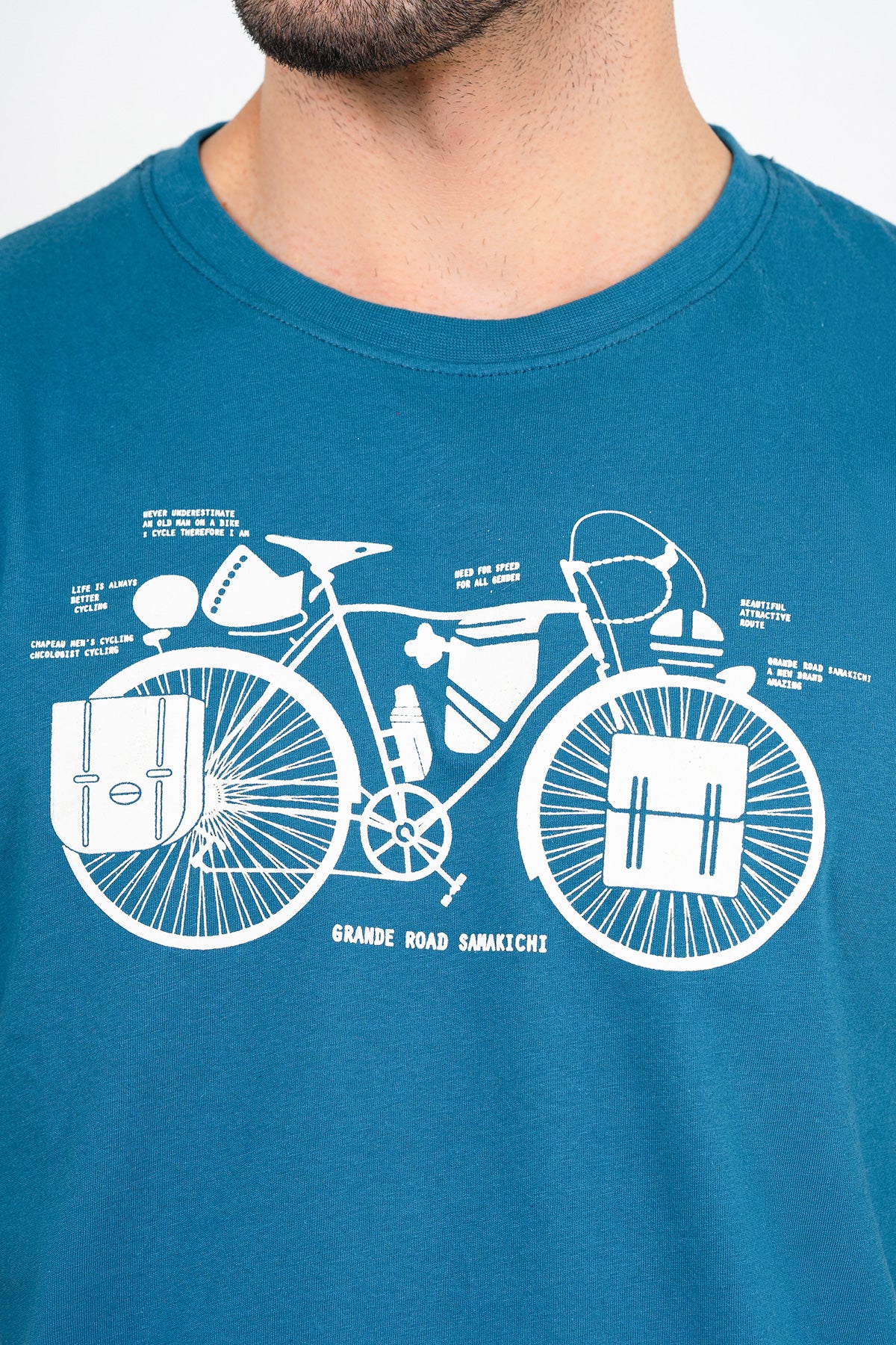 Mens "TRICYLE" Graphic Casual T-Shirt - Image 4
