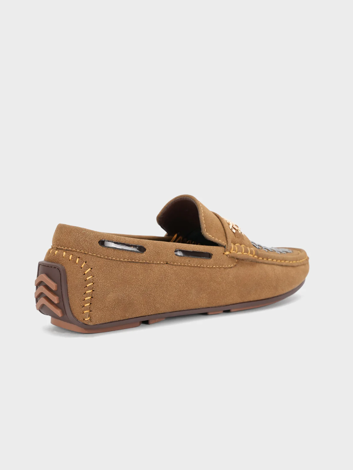 Men's "TRIMUPH" Leather Slip On Moccasins - Image 3