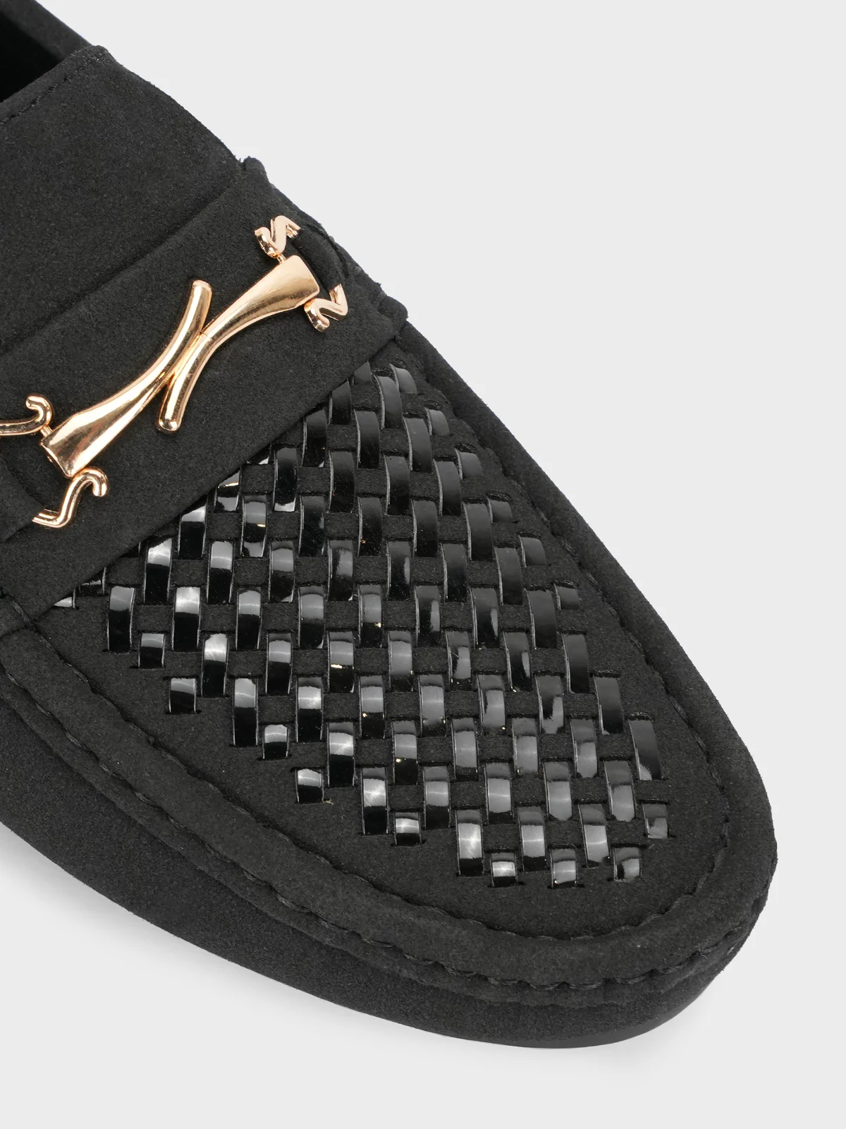 Men's "TRIMUPH" Leather Slip On Moccasins - Image 5