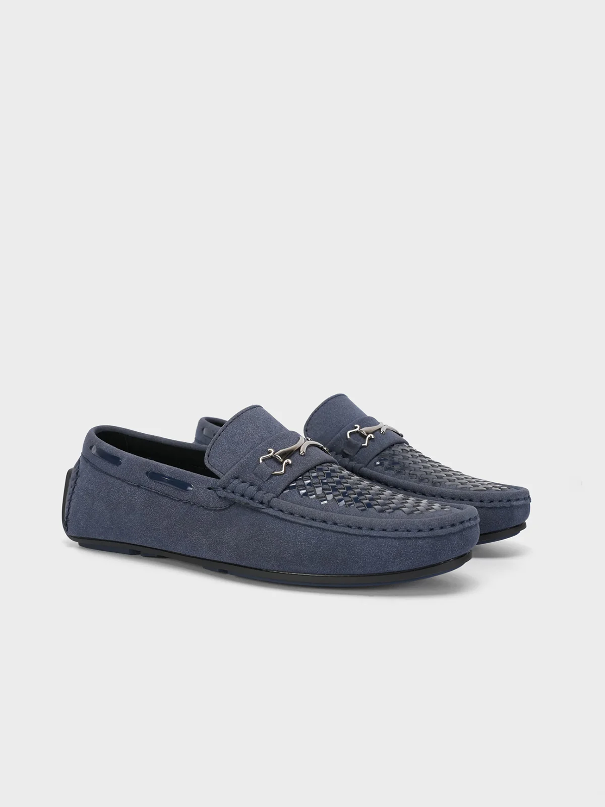 Men's "TRIMUPH" Leather Slip On Moccasins - Image 2