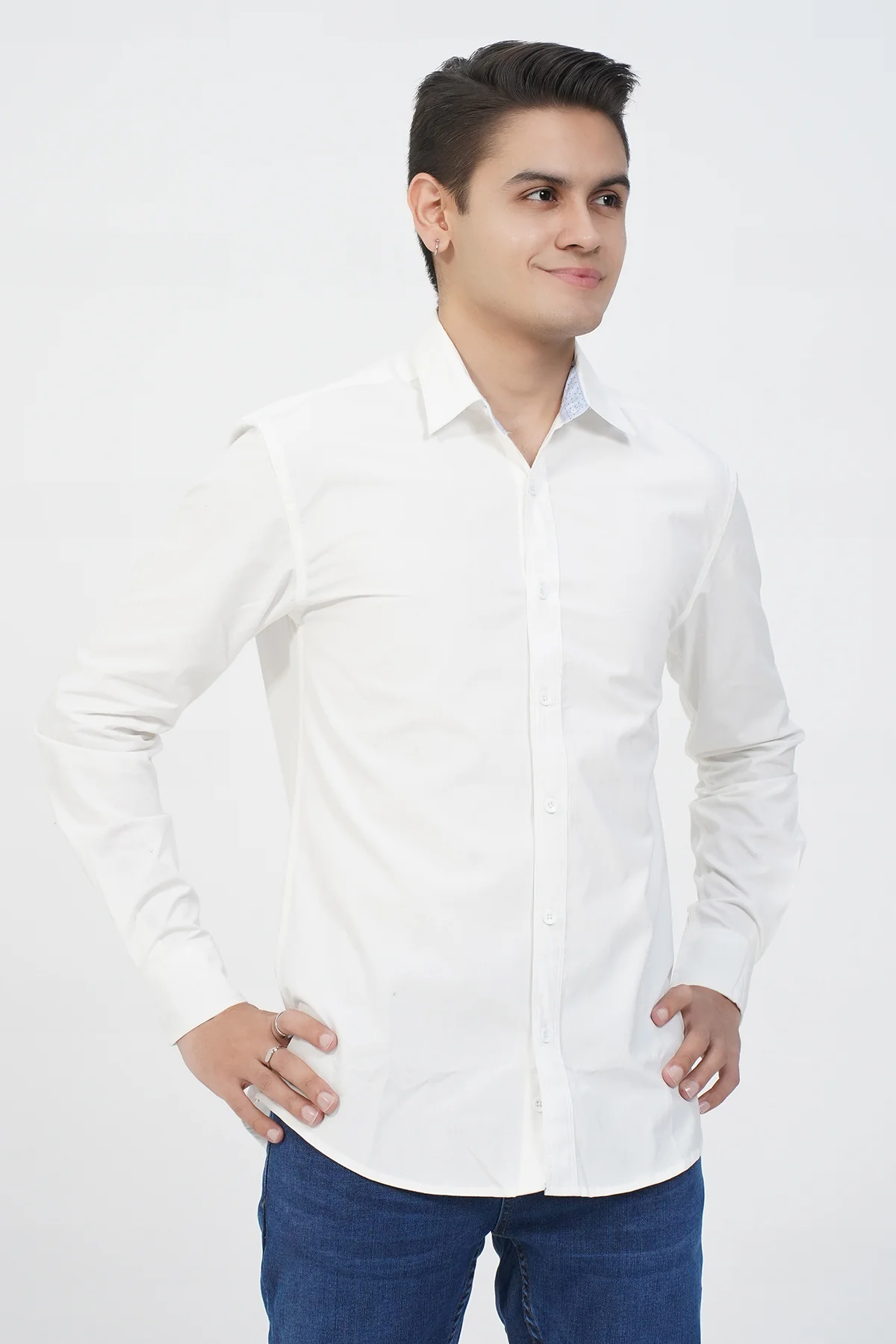 Mens "ULMER" Casual Button Up Shirt