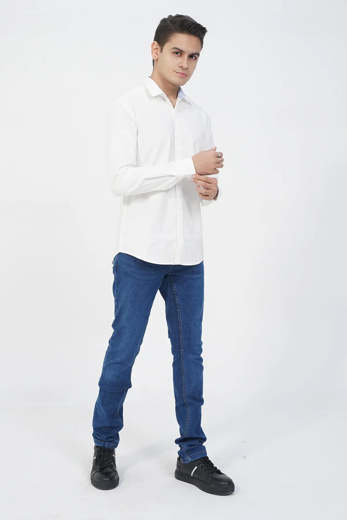 Mens "ULMER" Casual Button Up Shirt - Image 2