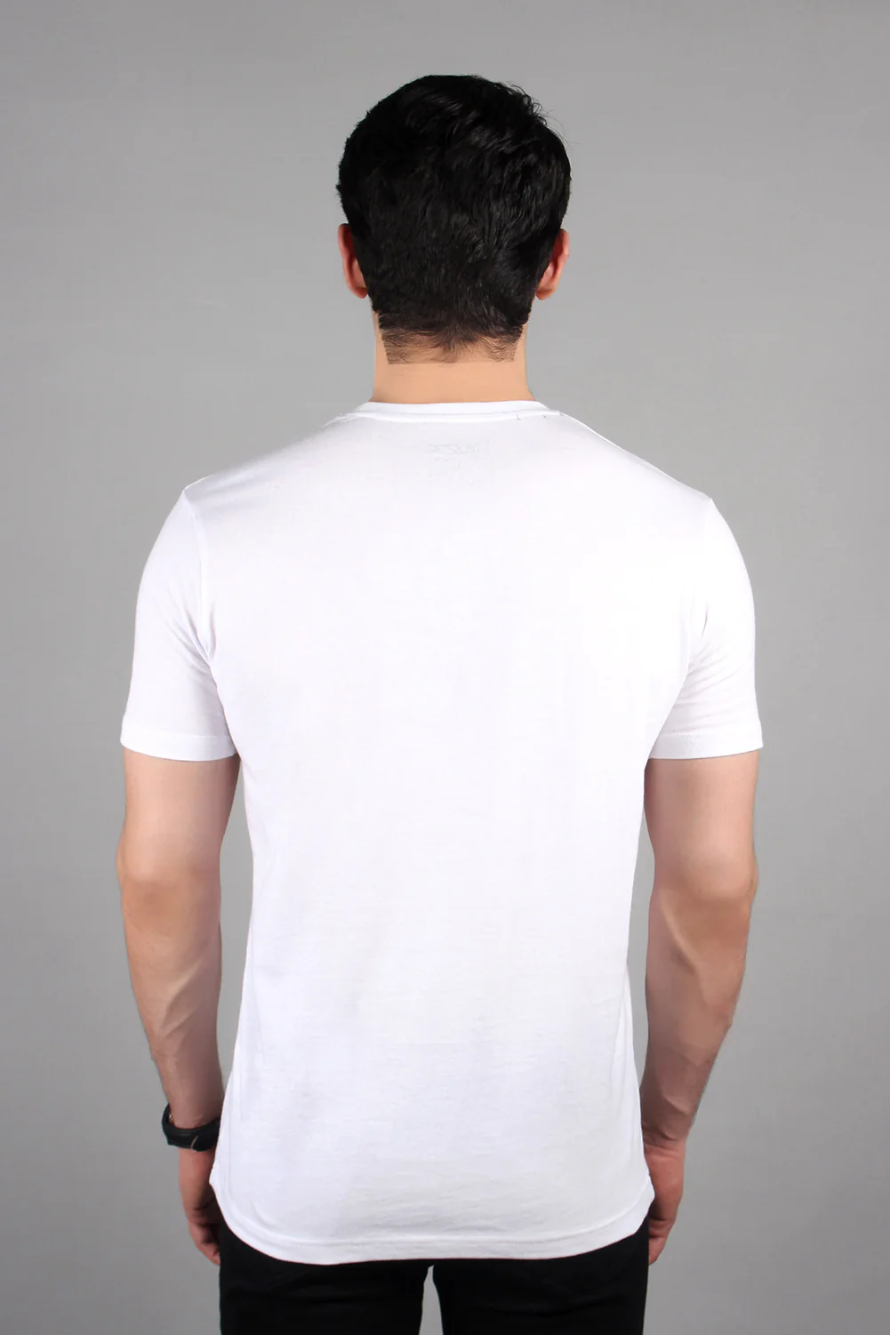 "VENDE" Casual Graphic Crew Neck T Shirt - Image 5