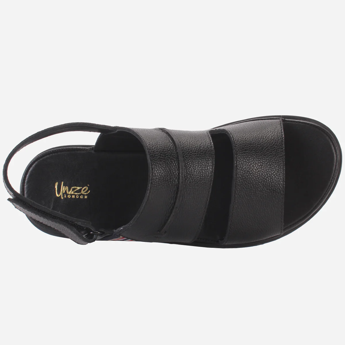 Mens "VIONIK" Leather Casual Sandals - Image 4