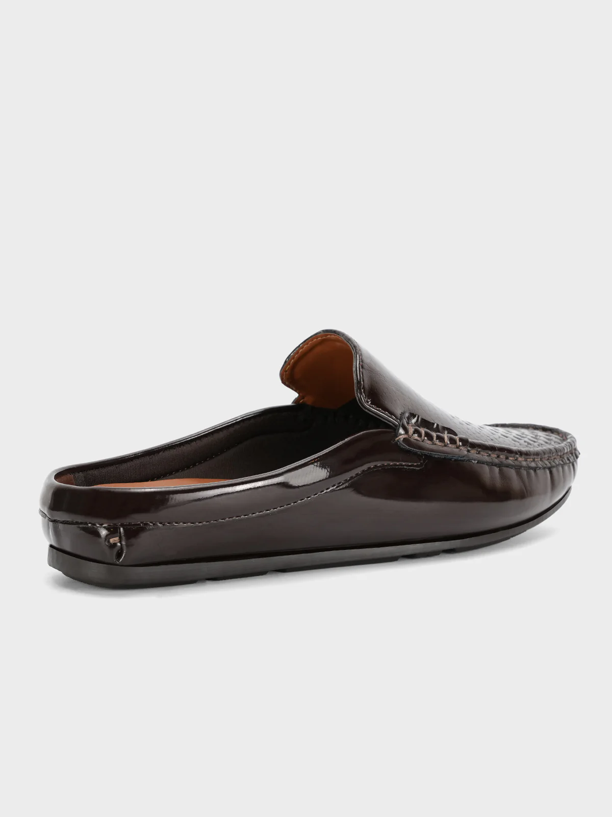 Men's "VIRDOX" Leather Rounded Toe Slip On Shoes - Image 3
