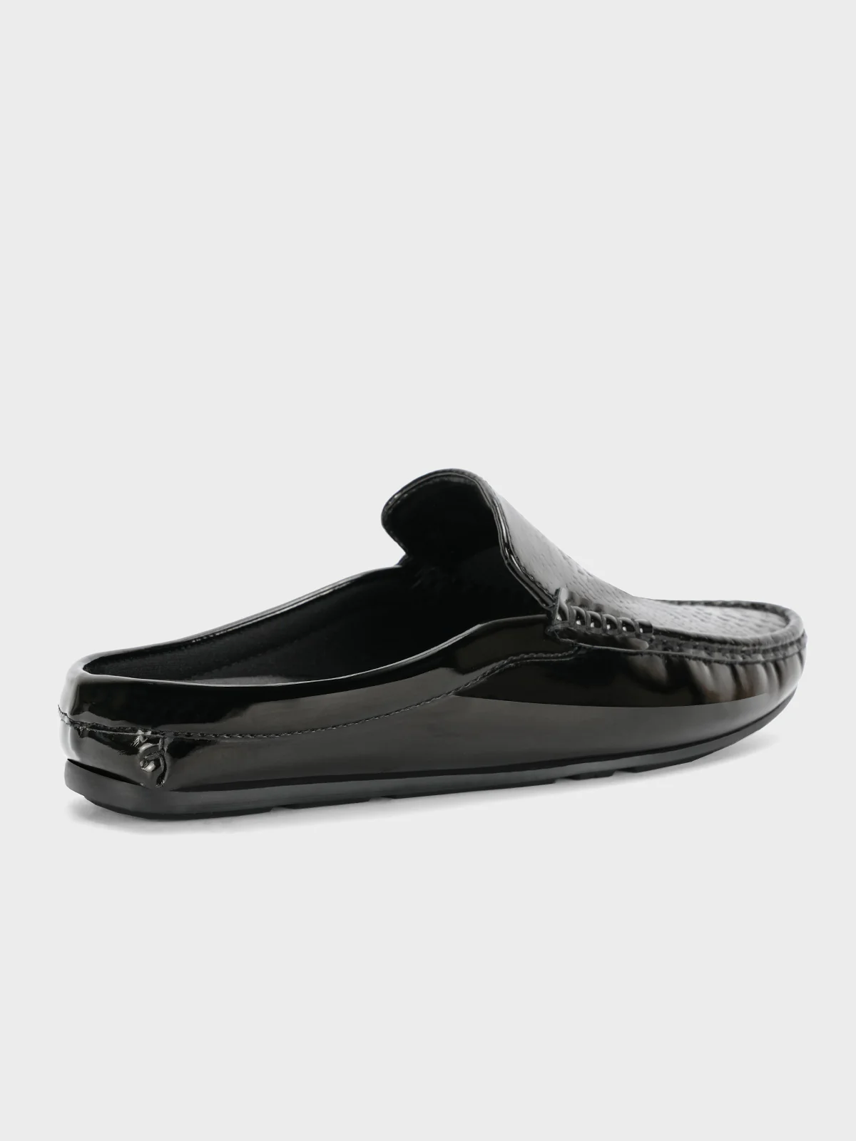 Men's "VIRDOX" Leather Rounded Toe Slip On Shoes - Image 4