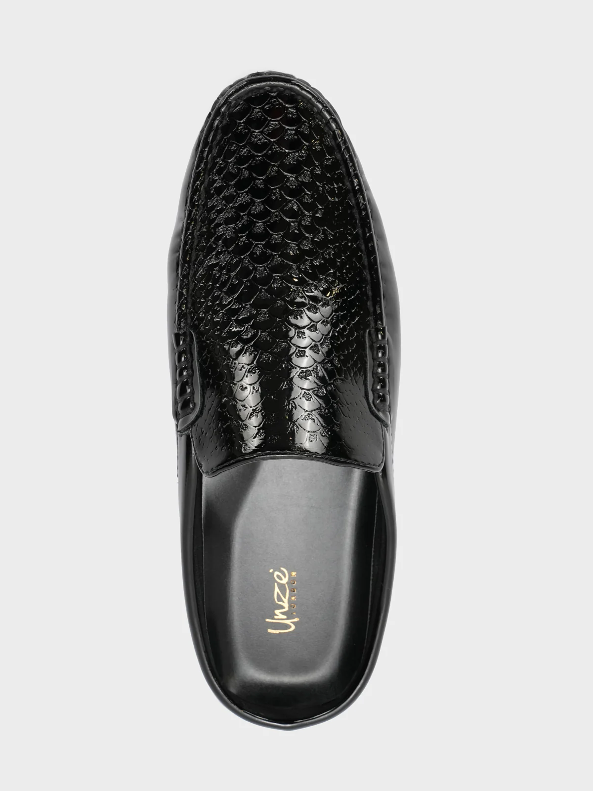 Men's "VIRDOX" Leather Rounded Toe Slip On Shoes - Image 6