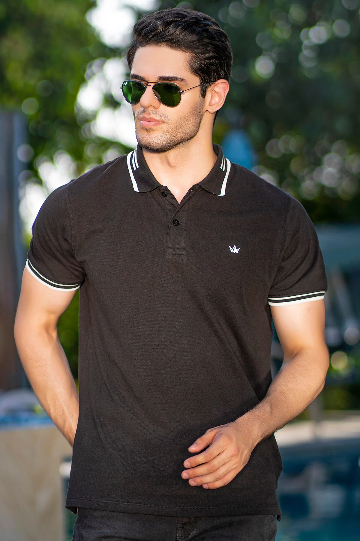 "YAZ" Summer Polo Short Sleeves T-Shirt
