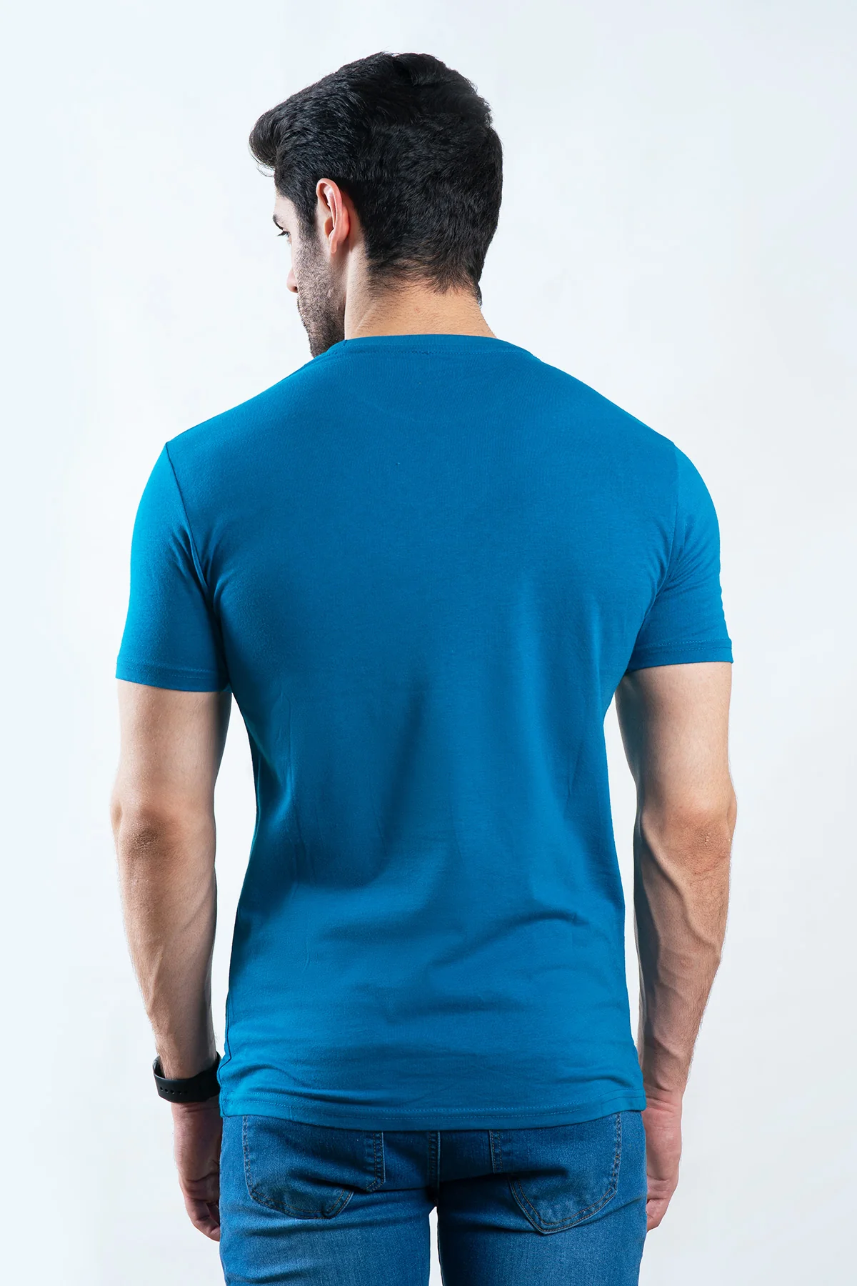 "ZAHUR" Crew Neck Summer T-Shirt - Image 2