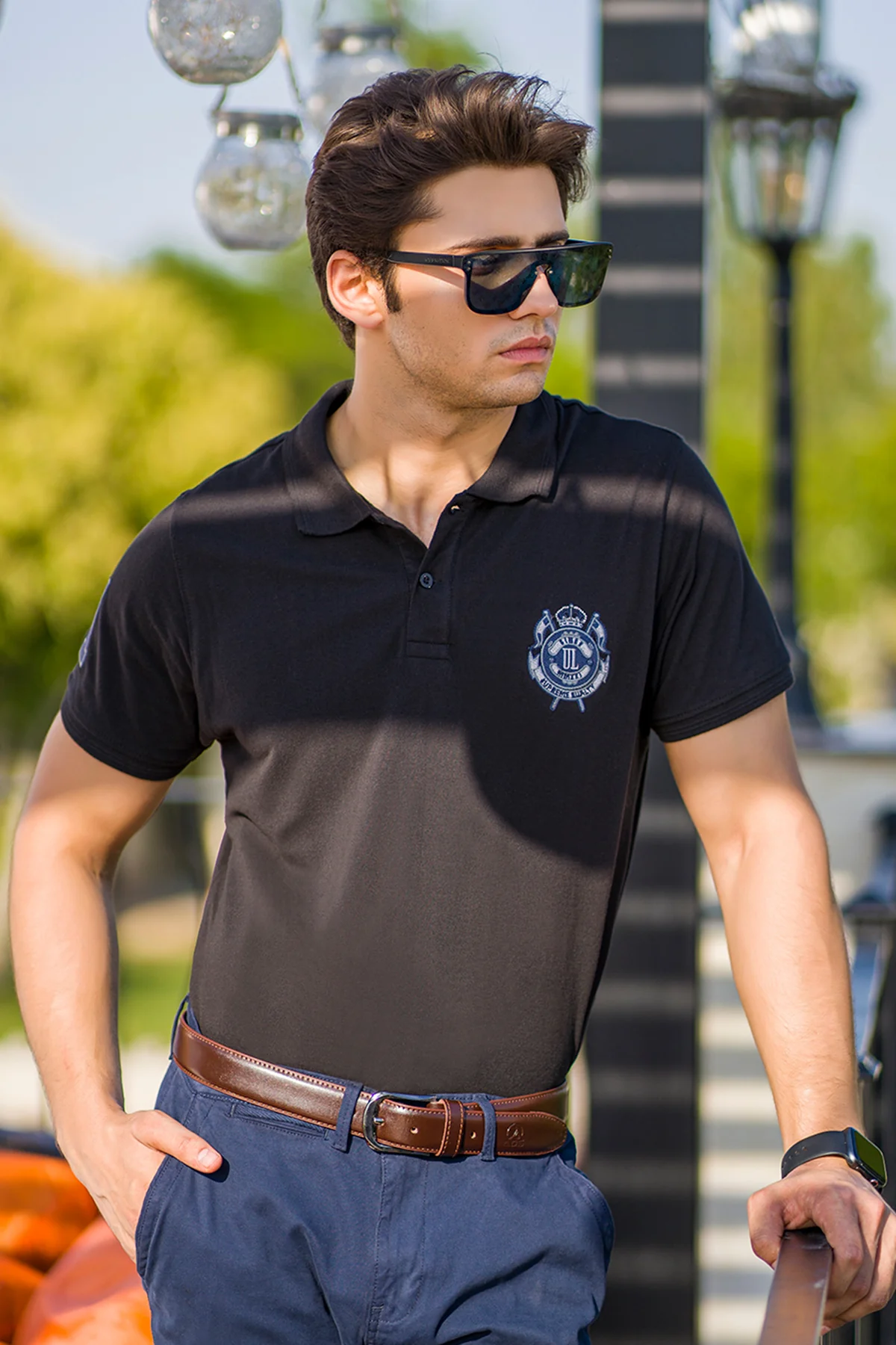 "ZEKI" Summer Short Sleeves Polo Shirt