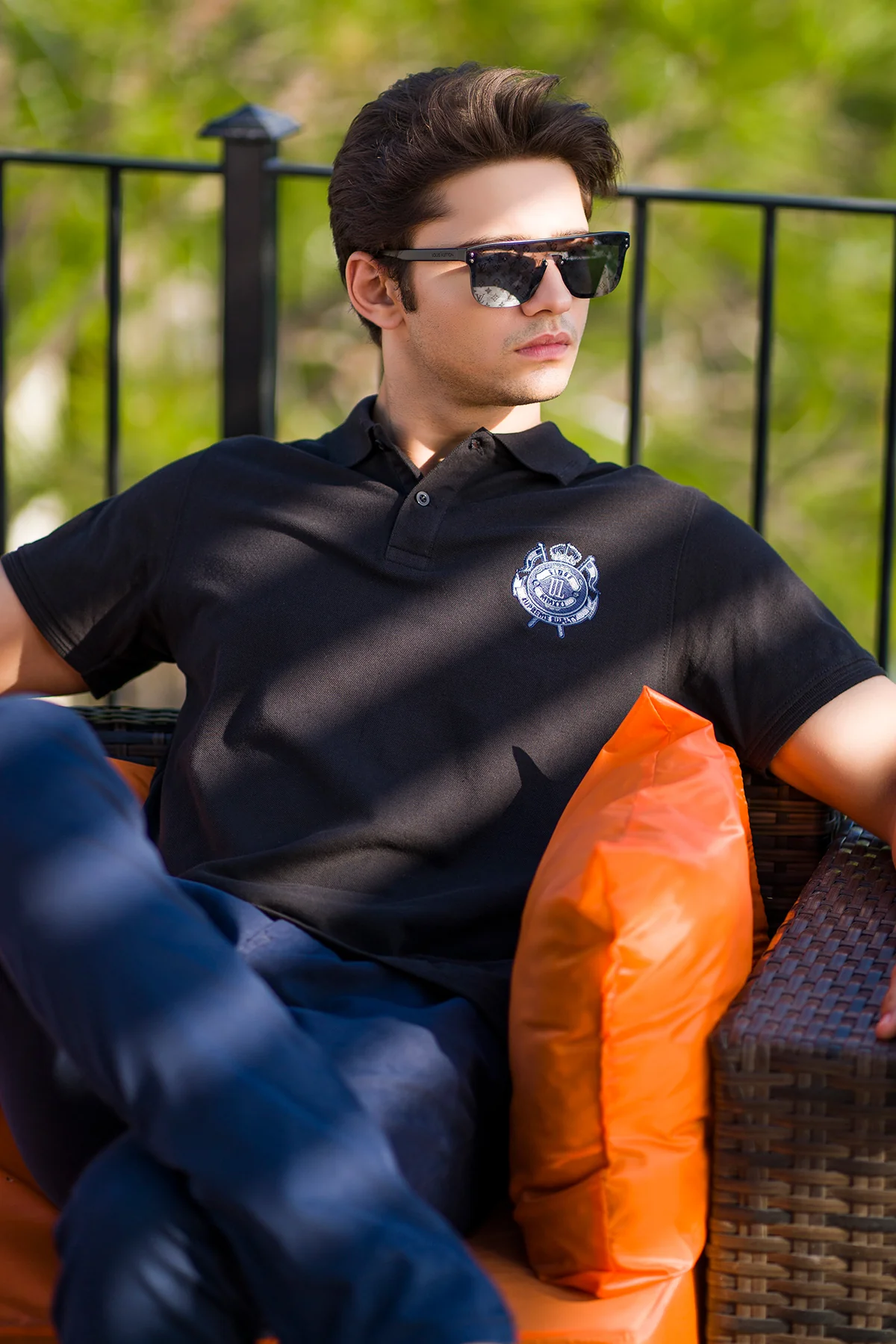 "ZEKI" Summer Short Sleeves Polo Shirt - Image 3