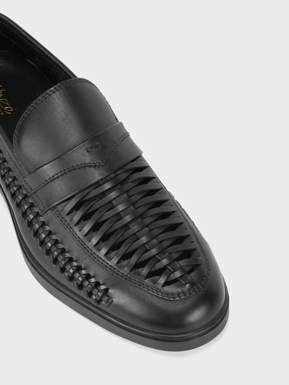 Mens "ZEROX" Designer Leather Formal Shoes - Image 2