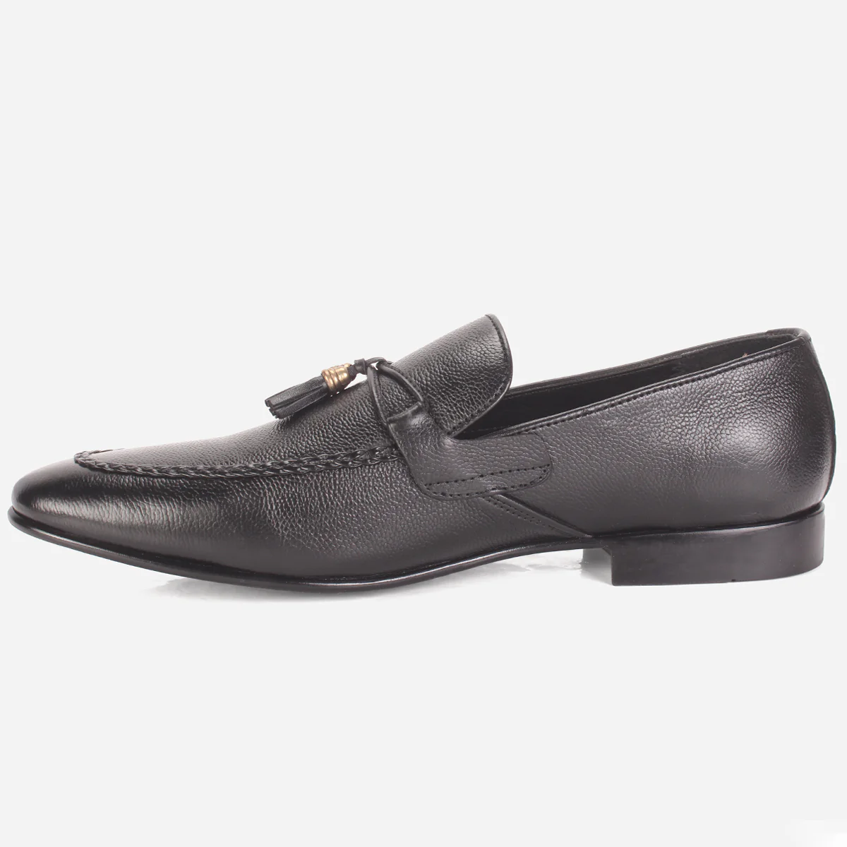 Mens "ZILIA" Leather Tassels Detailing Leather Shoes - Image 3