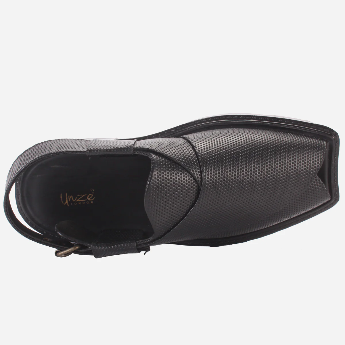 Men's "ZUBIN" Leather Buckled Peshawari Sandals - Image 4