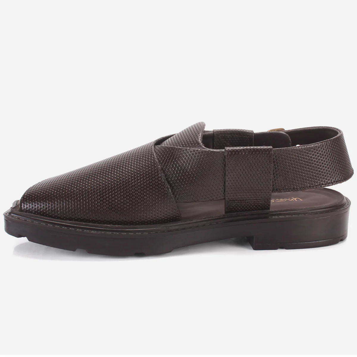 Men's "ZUBIN" Leather Buckled Peshawari Sandals - Image 3