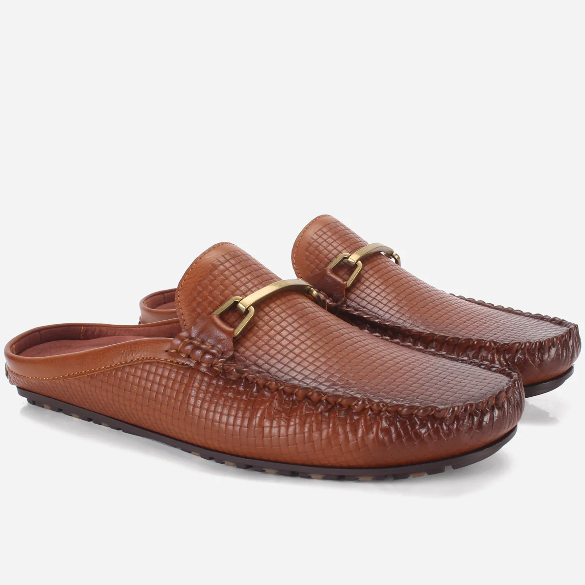 Mens "ZUMA" Casual Open-Back Everyday Mocassins - Image 2