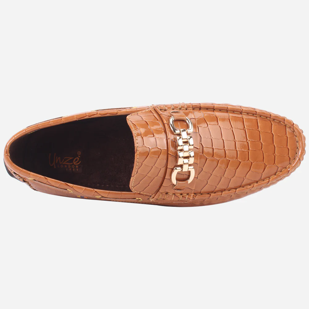 Men's "ZUVIJ" Comfy Flat Moccasins Shoes - Image 4