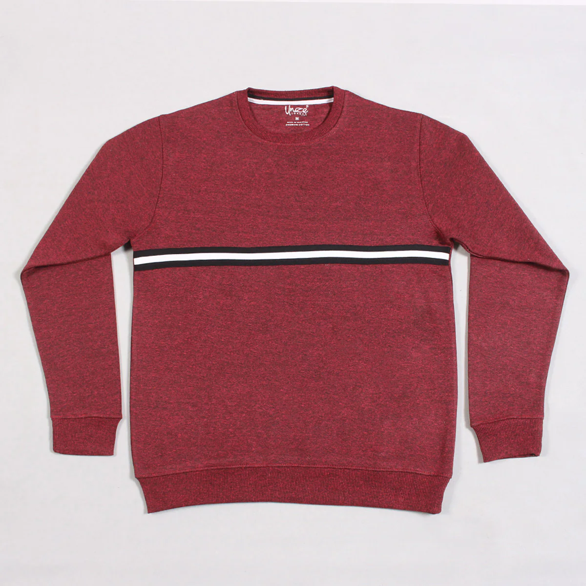Mens "ZYAIR" Crewneck Winter Pull Over Sweatshirt