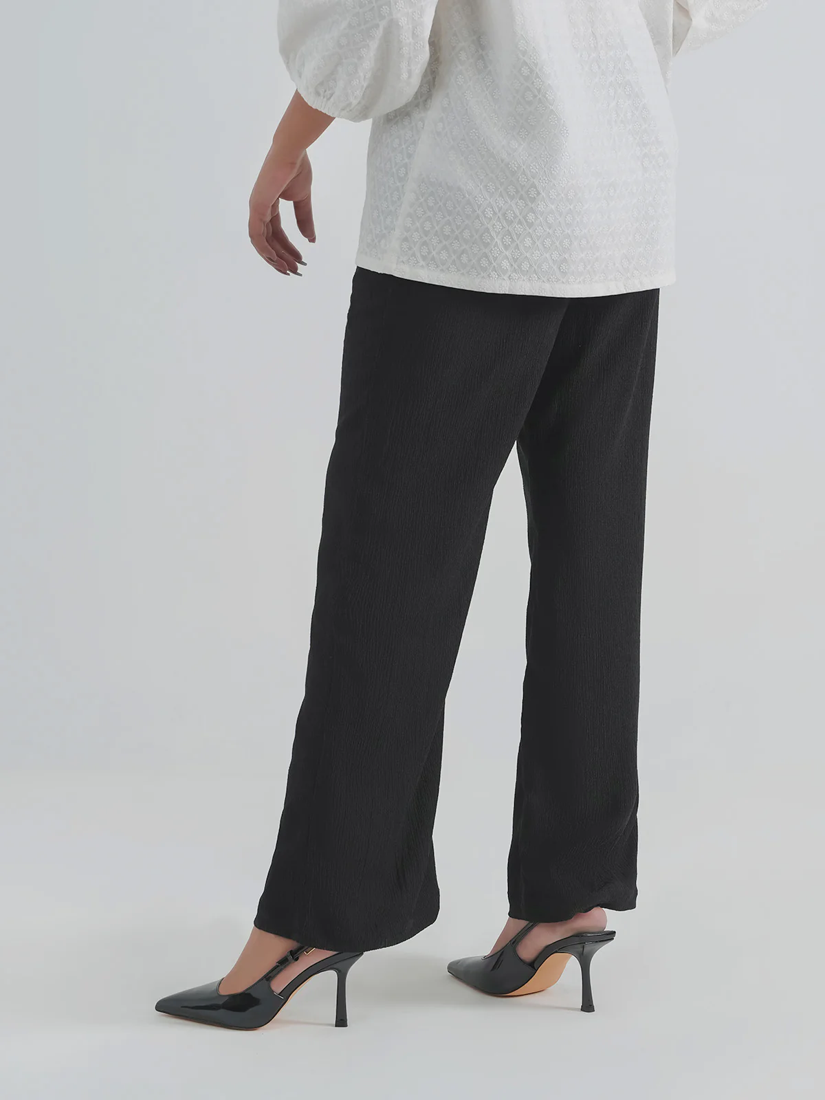 "MERLOT" Regular Fit Woven Trouser - Image 2