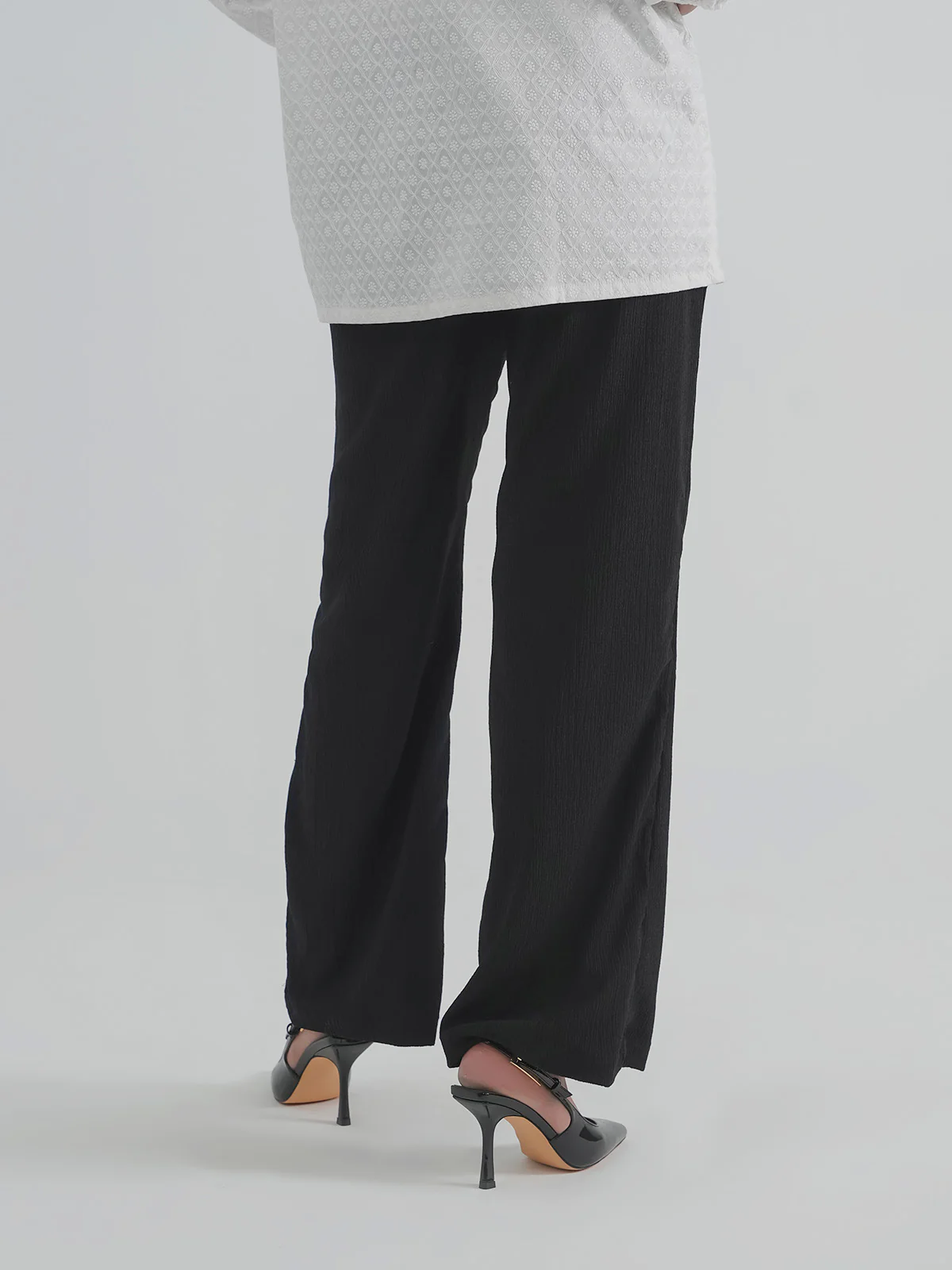 "MERLOT" Regular Fit Woven Trouser - Image 4