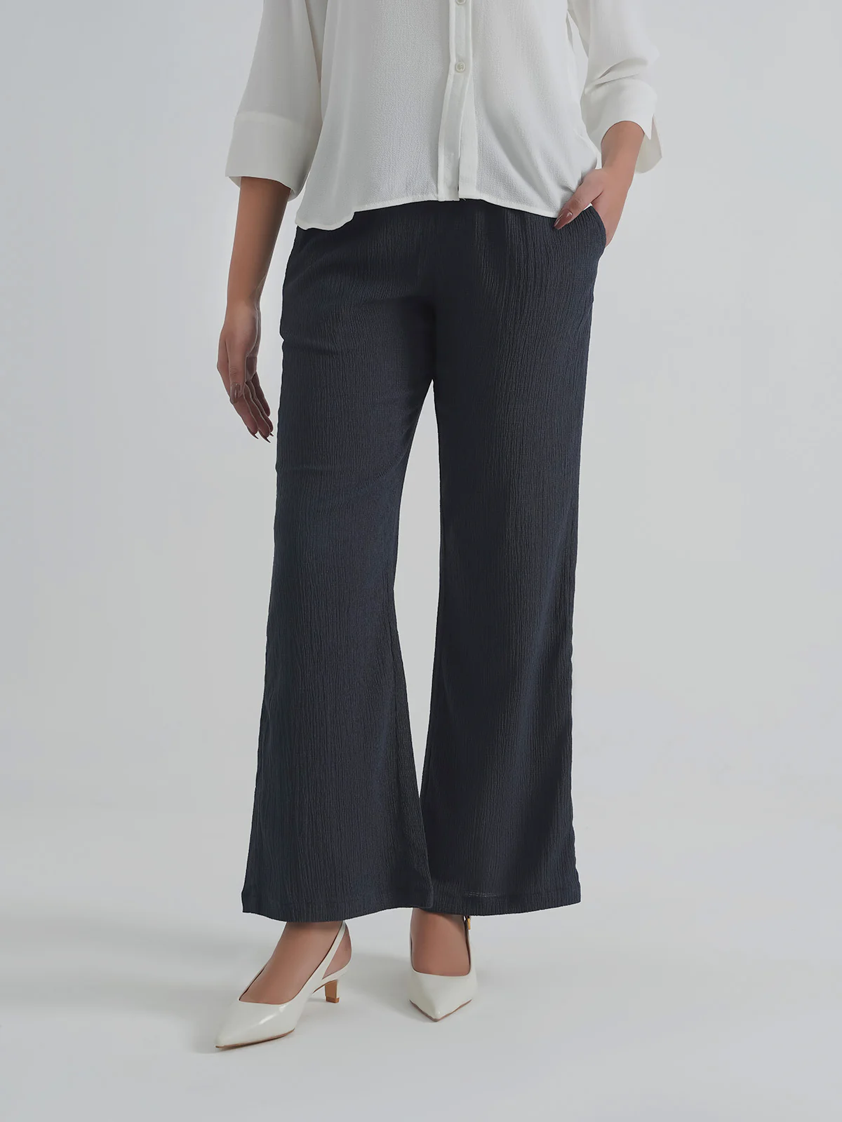 "MERLOT" Regular Fit Woven Trouser