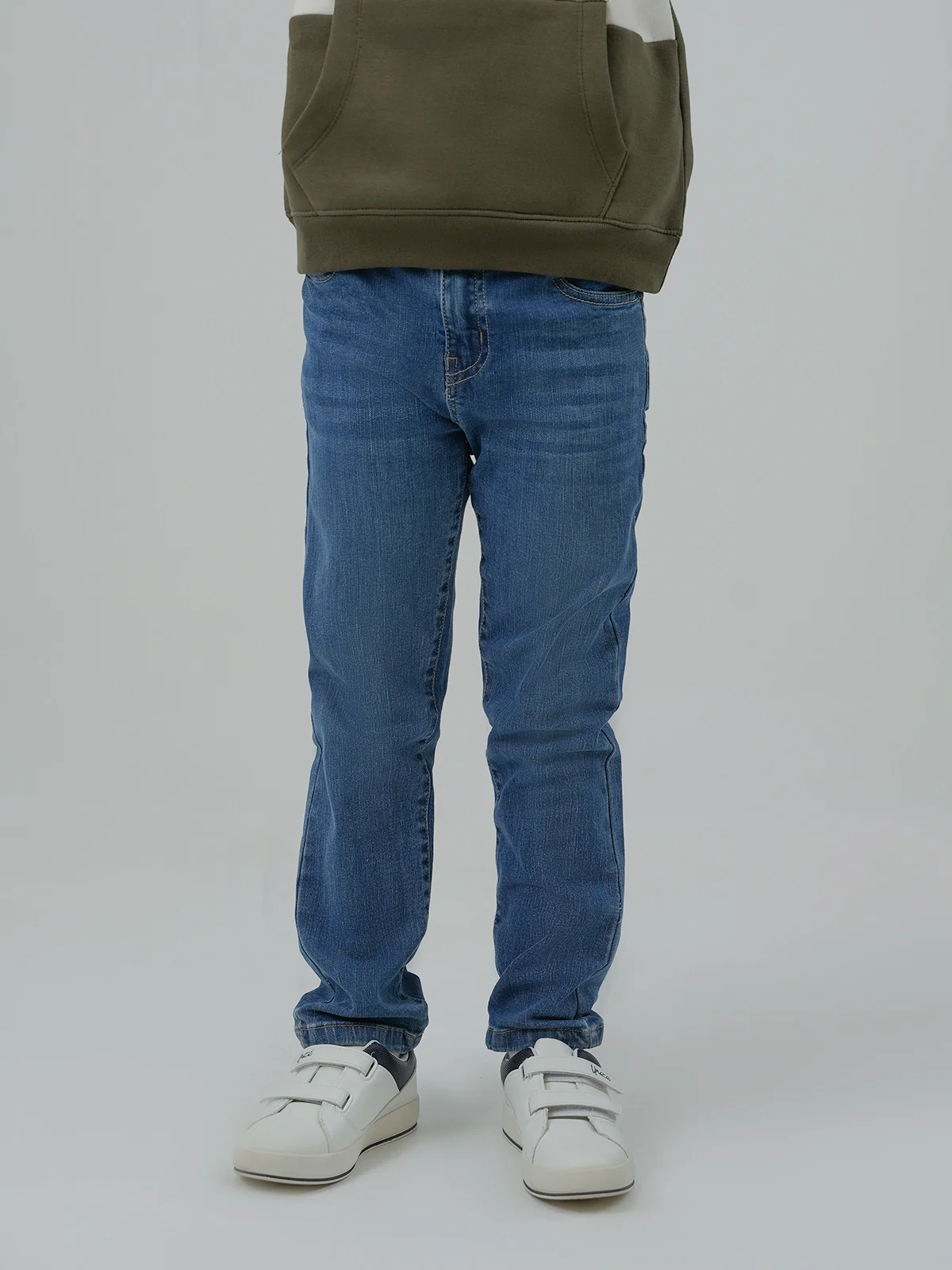 "MINZE" Stretchy Fabric Slim Fit Denim Pant